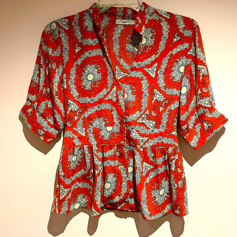 Hazel paisley top